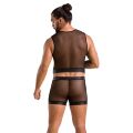 Изысканный комплект William (черный)  XXL/XXXL - Passion