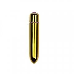 Вибропуля - X-Basic Bullet Long 10 Speeds Gold