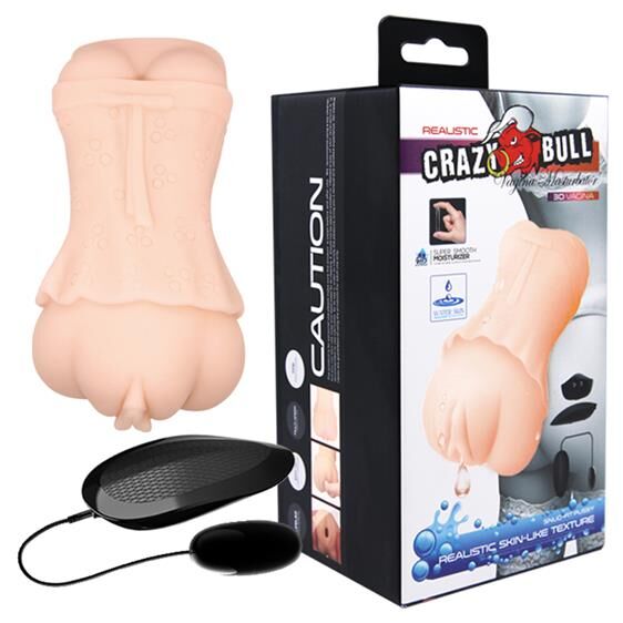 Мастурбатор - Crazy Bull Vibrating Vagina Masturbator