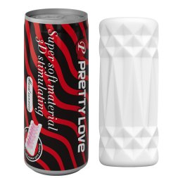 Мастурбатор в жестяній банці - Pretty Love Pop-Top Can Masturbator Red