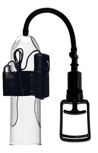 Вакуумная помпа с вибрацией Pretty Love - Penis Pump AleXander, BM-010066BPL