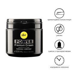 Густая смазка Pjur POWER Premium Cream 500 мл