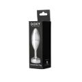 Анальная пробка из гладкого алюминия DOXY Butt Plug SMOOTH, 7х3.5 см