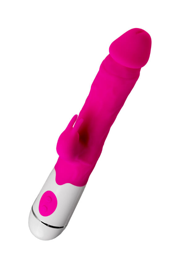 Нереалістичний вібратор Toyfa A-Toys Mist, силікон, рожевий, 25,4 см