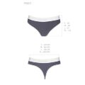 Спортивные трусики-стринги PS007 PANTIES dark grey M - Passion