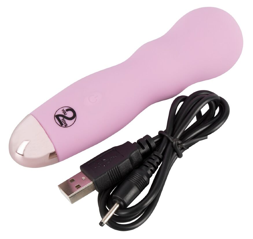 Мини-вибратор в нежно-розовом цвете Cuties Mini Vibrator Rose