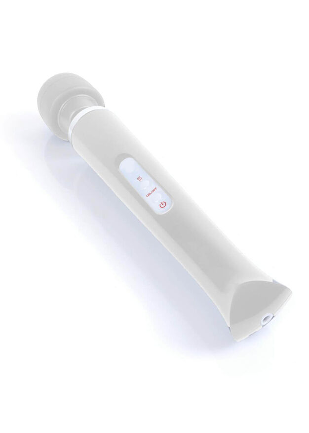 Вибромассажер с съемной головкой Magic Massager Wand, белый