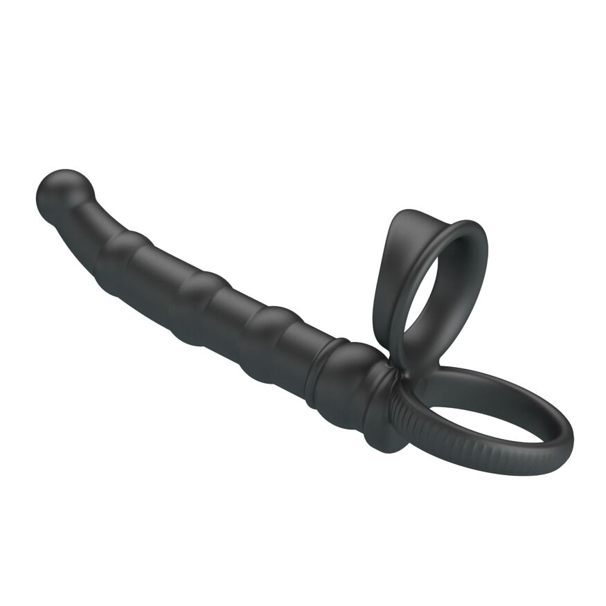 Насадка для анального секса с вибрацией PRETTY LOVE - Tatum, 10 vibration functions, BI-210375