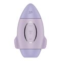 Вакуумний стимулятор з вібрацією Satisfyer Mission Control Violet, 2 незалежні мотори