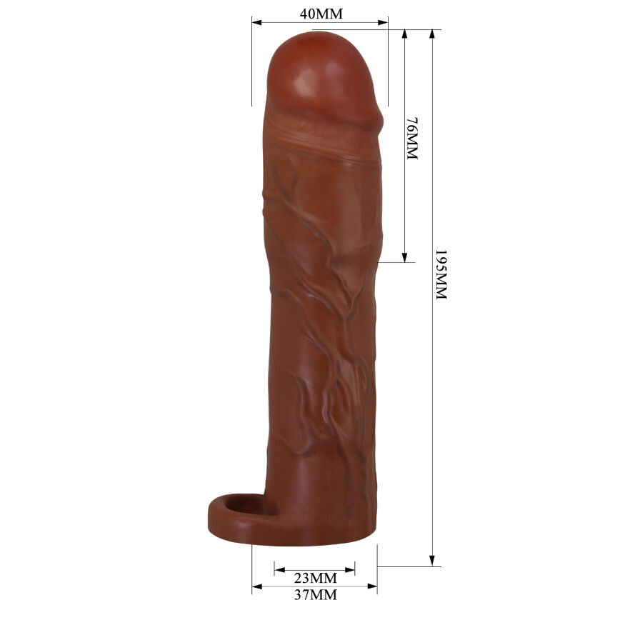 Насадка на член - Pretty Love Gerd Penis Extender +7,6 см Latin