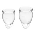 Менструальні чаші - Feel Confident Menstrual Cup (transparent)