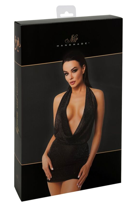 Платье Noir Handmade F351 Shiny tulle mini dress - L