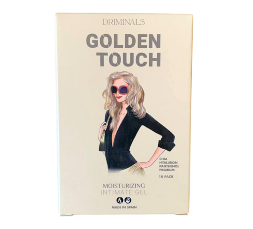 Пробник/Лубрикант на водній основі Driminals Golden Touch з чіа та гіалуроновою кислотою, 4 мл