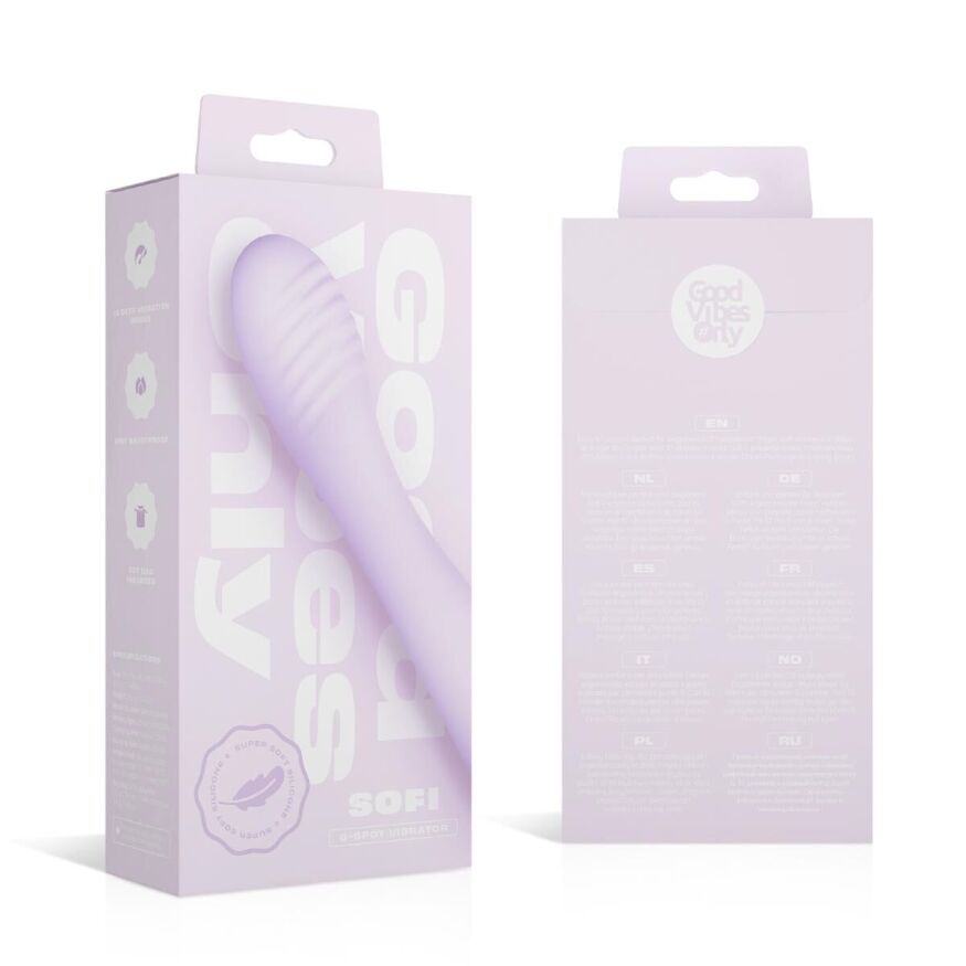 Вибратор Good Vibes Only - SOFI G-Spot Vibrator Soft Silicone - Purple