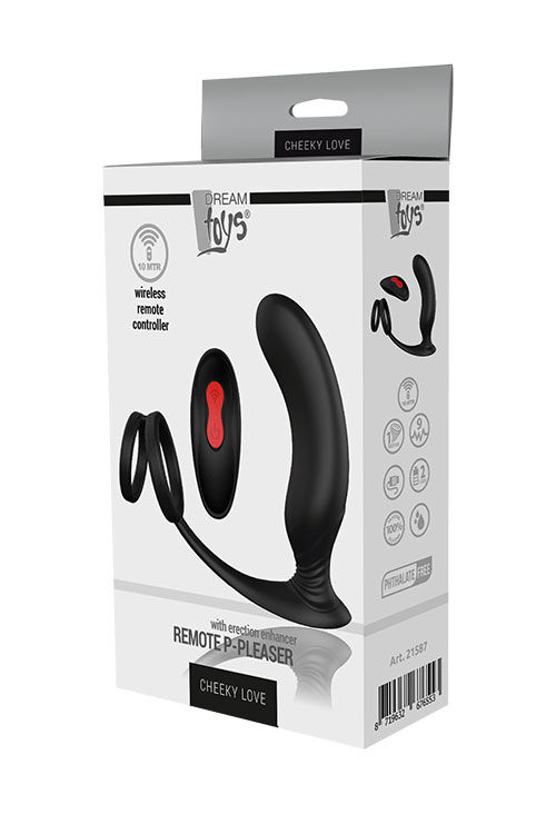 Стимулятор для простаты CHEEKY LOVE REMOTE P-PLEASER BLACK