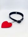 Ошейник с кольцом Collar black with ring