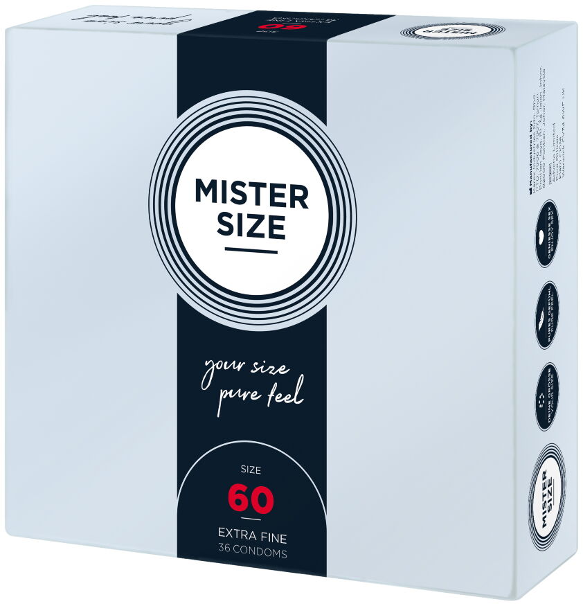 Презервативы Mister Size 60 mm (по 1 шт)