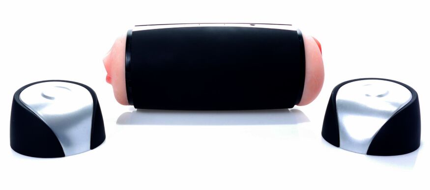 Мастурбатор с двумя входами и вибростимуляцией BOSS SUSAN Double Delight 2.0 - 36 functions USB, BS2600132