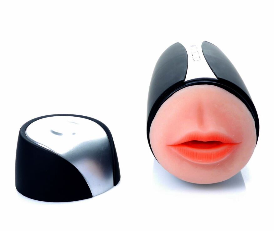 Мастурбатор с двумя входами и вибростимуляцией BOSS SUSAN Double Delight 2.0 - 36 functions USB, BS2600132