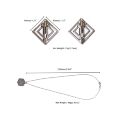 Зажимы для сосков с тяжелой подвеской LOCKINK Adjustable Nipple Clamps with Heavy Pendant - Grey