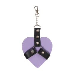 Брелок на карабіні для ключів Art of Sex Chained Heart, Лаванда