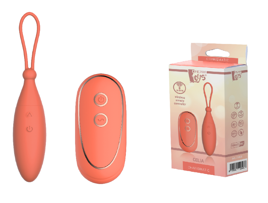 DT21805 Виброяйцо с дистанционным управлением Dream Toys CHARISMATIC CELIA