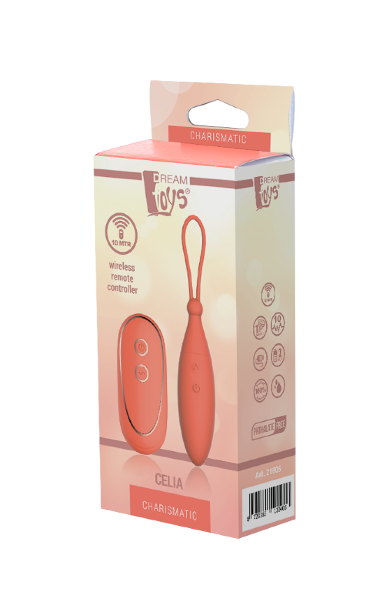 DT21805 Виброяйцо с дистанционным управлением Dream Toys CHARISMATIC CELIA