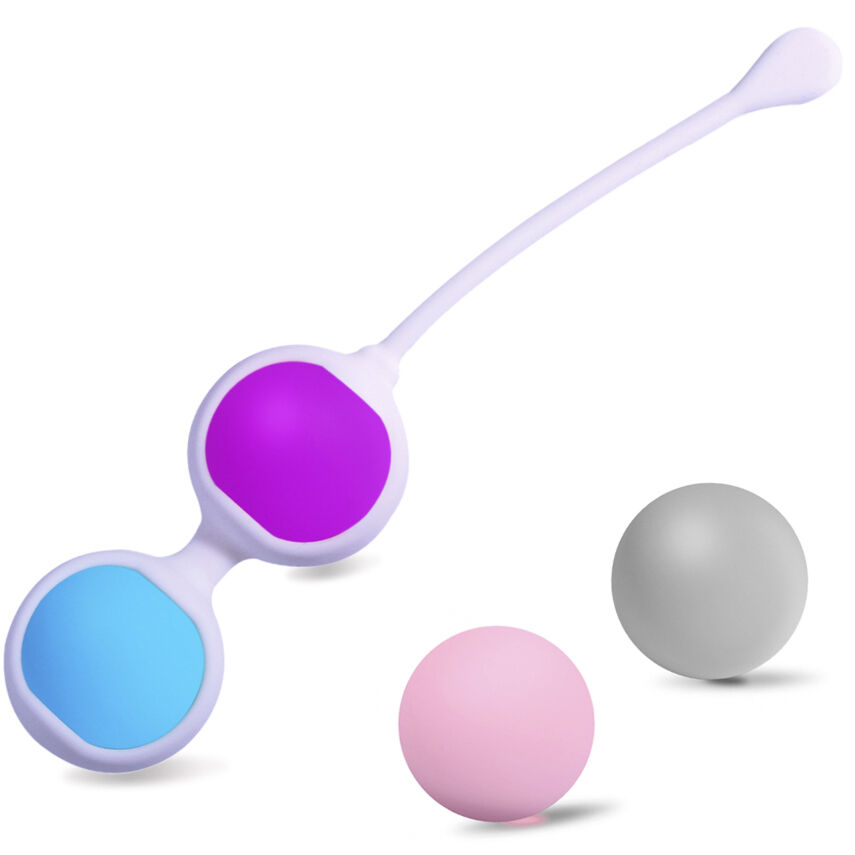Набор вагинальных шариков  Kegel Ball Set микс цветов