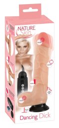 Реалістичний вібратор тілесного кольору  - Nature Skin Dancing Dick
