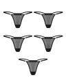 Набор трусиков Obsessive Violami 5-pack thong S/M