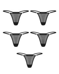Набор трусиков Obsessive Violami 5-pack thong S/M