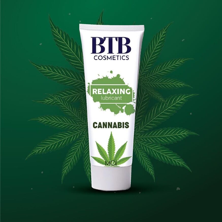 Смазка на гибридной основе BTB FLAVORED CANNABIS (100 мл)