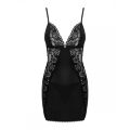 Пеньюар та стрінги Obssesive Maderris chemise &amp; thong XS/S
