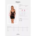 Пеньюар та стрінги Obssesive Maderris chemise &amp; thong XS/S