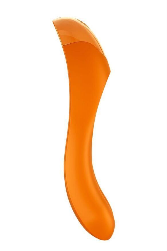 Универсальный мини вибратор Satisfyer Candy Cane orange