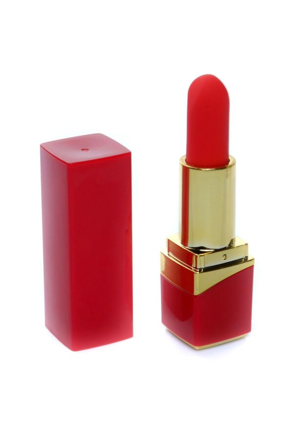 Міні-вібратор помада - Rechargeable Lipstick Vibrator Red