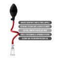 Вакуумный насос для клитора Blush Temptasia – Beginner's Clitoral Pumping System, механический, груша