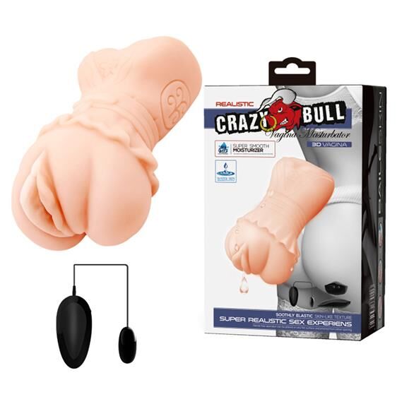 Мастурбатор - Crazy Bull Vibrating Vagina Masturbator