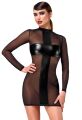 Платье Noir Handmade F369 Crossfire Mesh &amp; Wetlook Mini dress XL