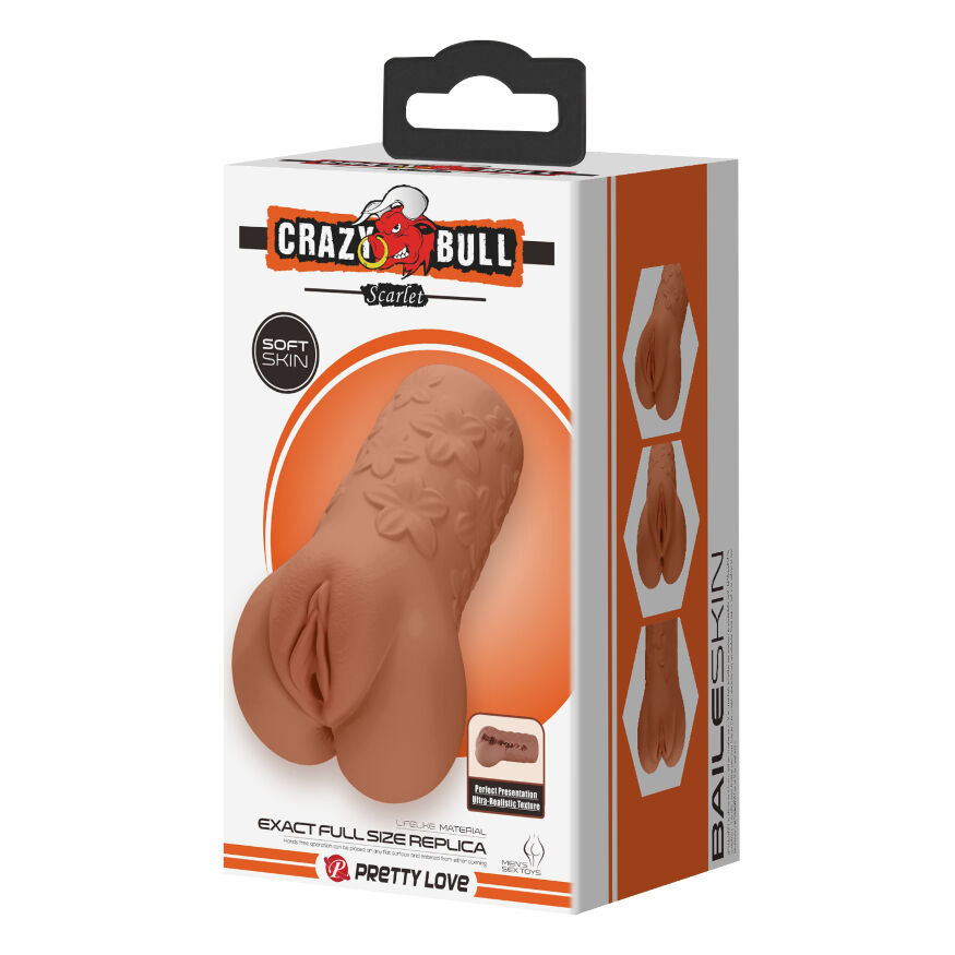 Портативна вагіна - Crazy Bull Scarlet Masturbator Latin
