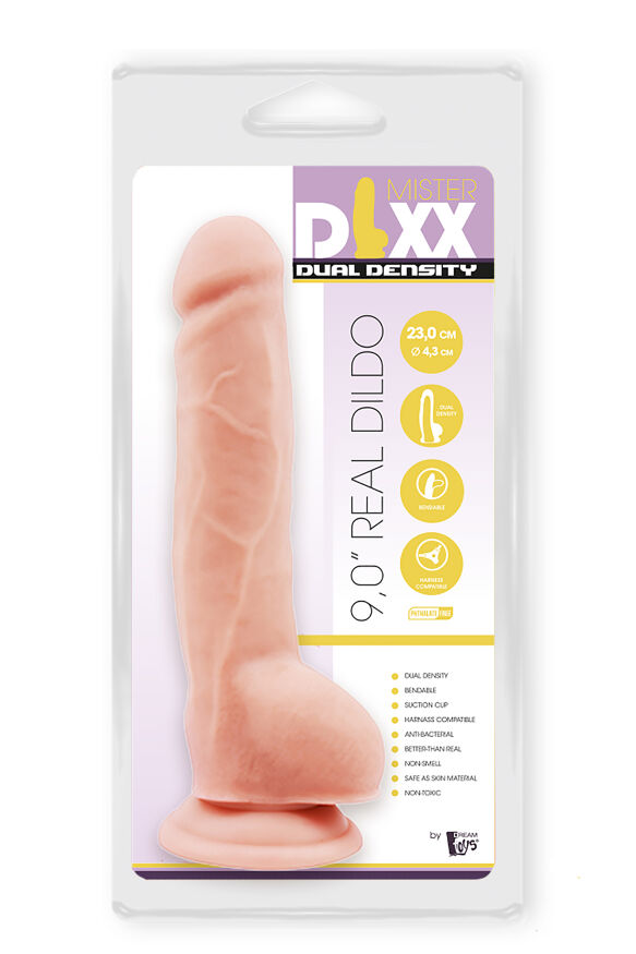 Фаллоимитатор с двойной плотностью MR. DIXX 9INCH DUAL DENSITY DILDO