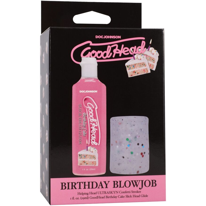 Набор для минета Doc Johnson GoodHead Birthday Blowjob Kit