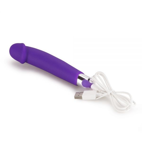 Эффективный вибромассажер Rechargeable IJOY Silicone Dildo