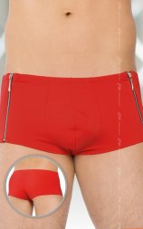 Червоні облягаючі труси-шорти Shorts 4500, red - L