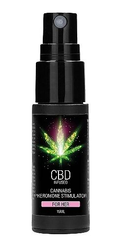 Духи с феромонами для женщин Shots - CBD Cannabis Pheromone Stimulator For Her , 15 ml