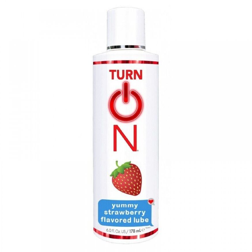 Съедобный лубрикант WET Yummy Strawberry Flavored Lube 178 мл