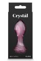 Стеклянная пробка NS Novelties CRYSTAL ROSE PINK