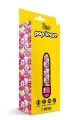 Мини-вибратор Global Novelties Prints Charming Pop Tease с ярким принтом, разноцветный