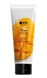Универсальный ароматизированный увлажняюший гель-лубрикант OYO - Mango aroma gel, 75 ml.