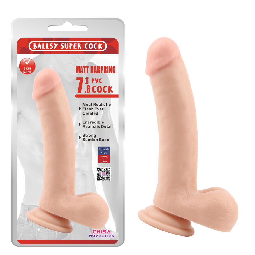 Фаллоимитатор с яичками Chisе Ballsy Super Cock Matt Harpring 7